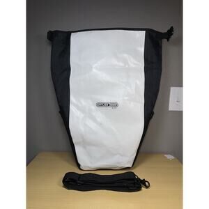 ORTLIEB Back Roller CITY PANNIER Waterproof White Bike Bag W/ Strap Germany 20 L